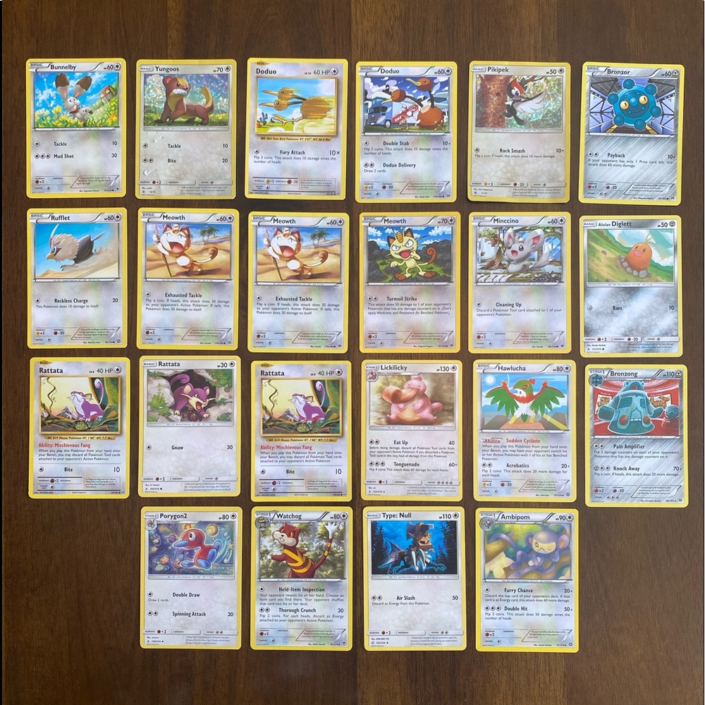 NORMAL POKÉMON card bundle!